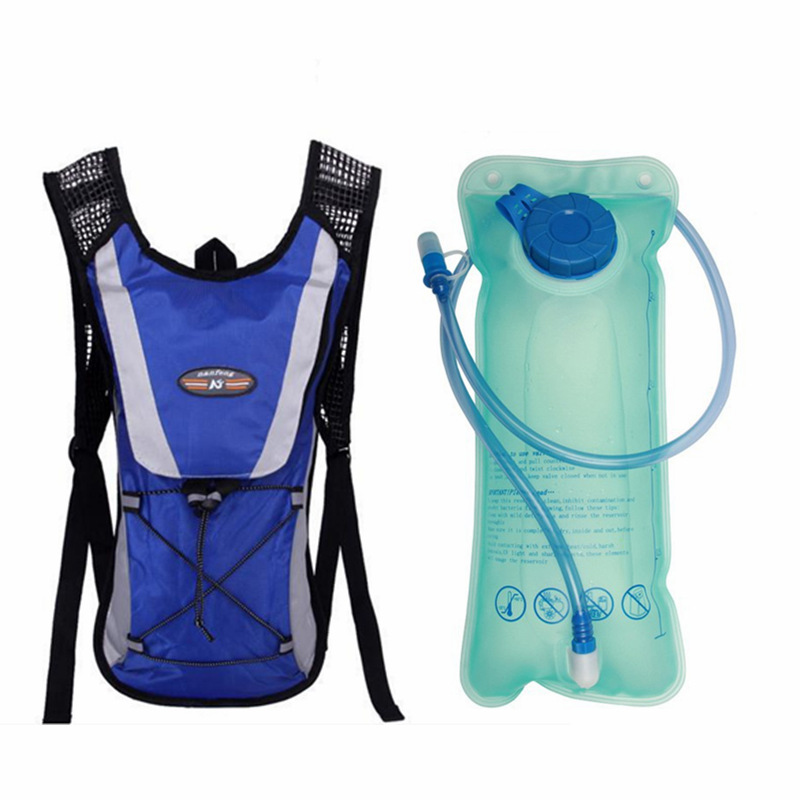 Cycling Commute Backpack - Bicycle Bag With 2L Water Bag