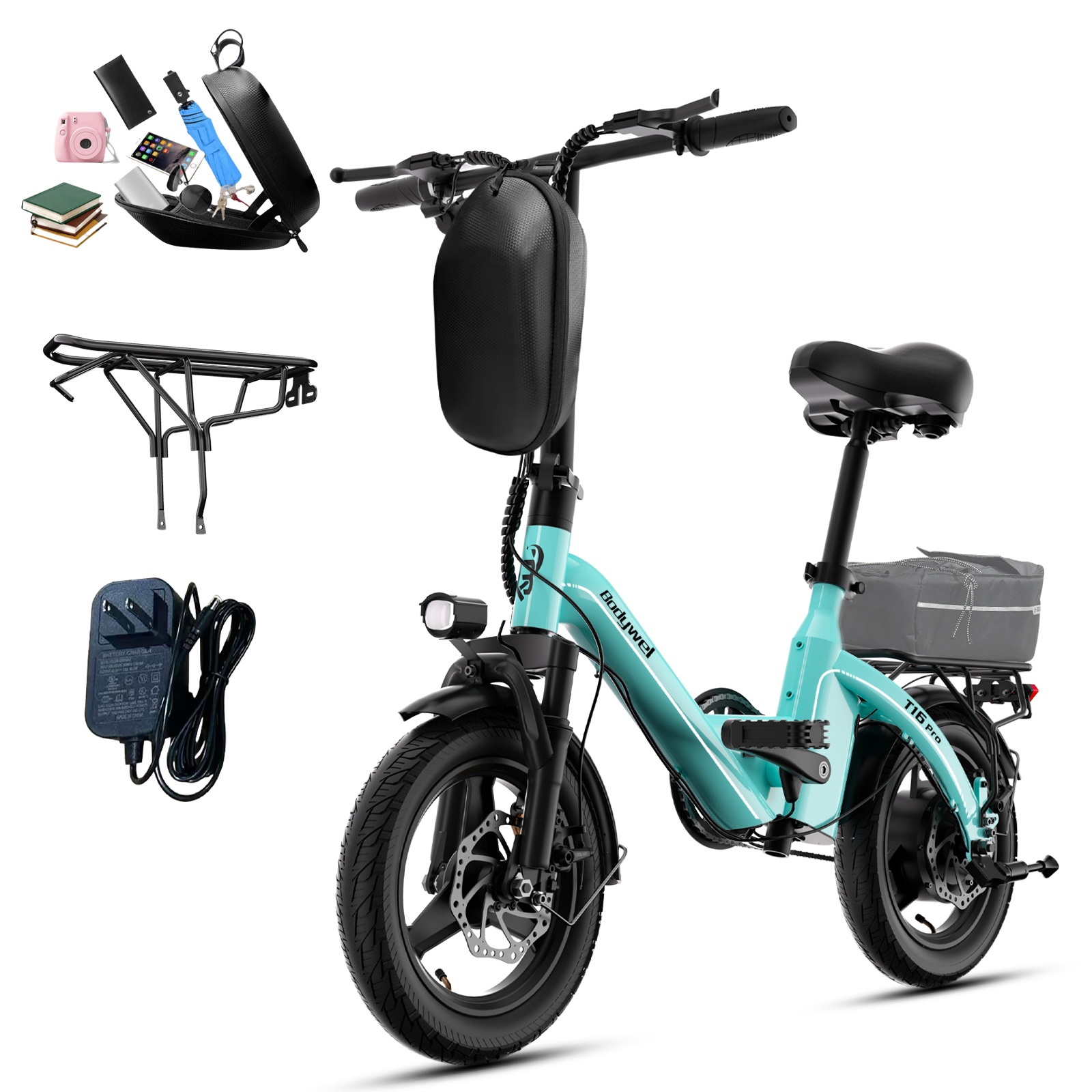 Commuting With Bike - Folding Electric Bike 400W for Adults,