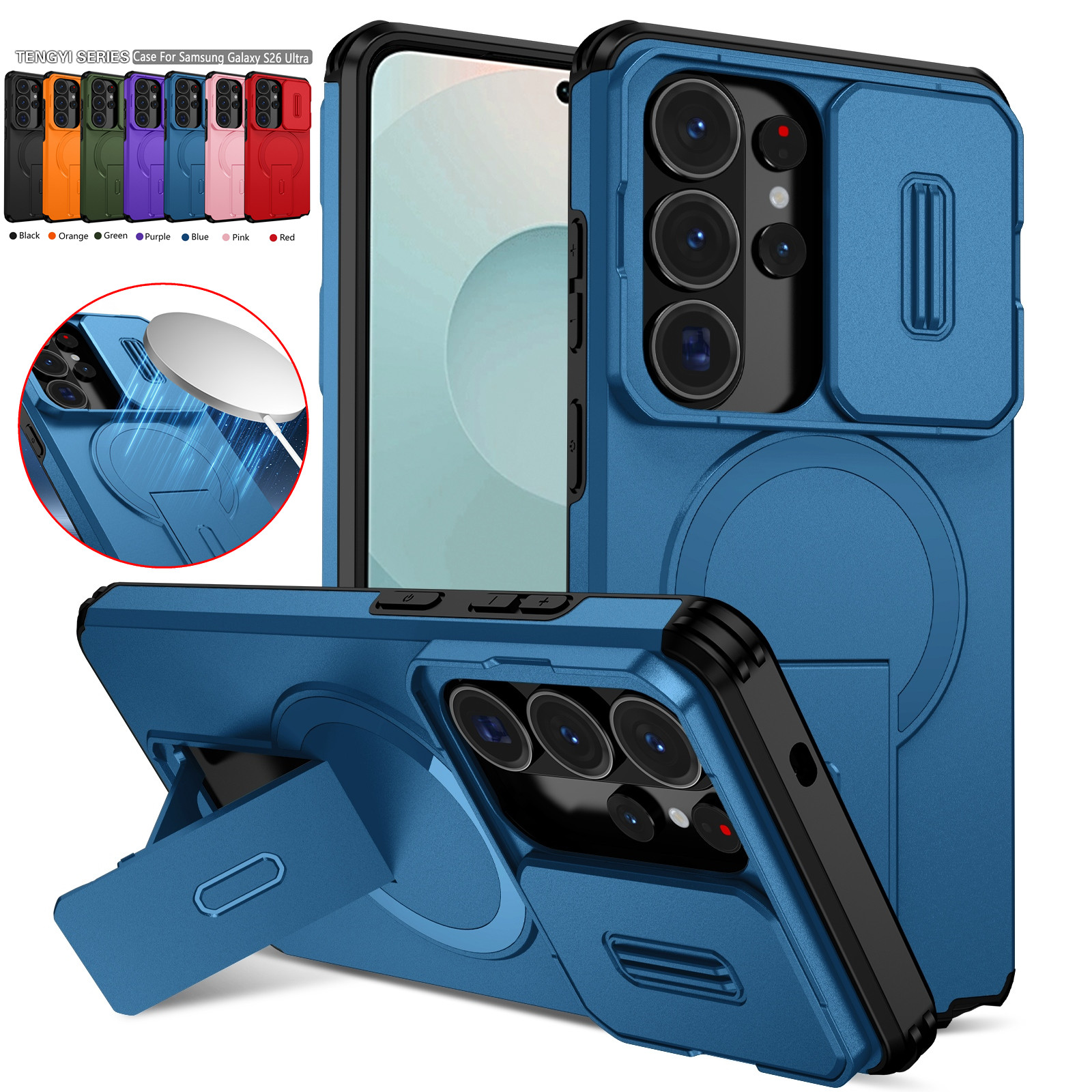 Lens Protect Camera Phone Case - Kickstand Adjustable review and price