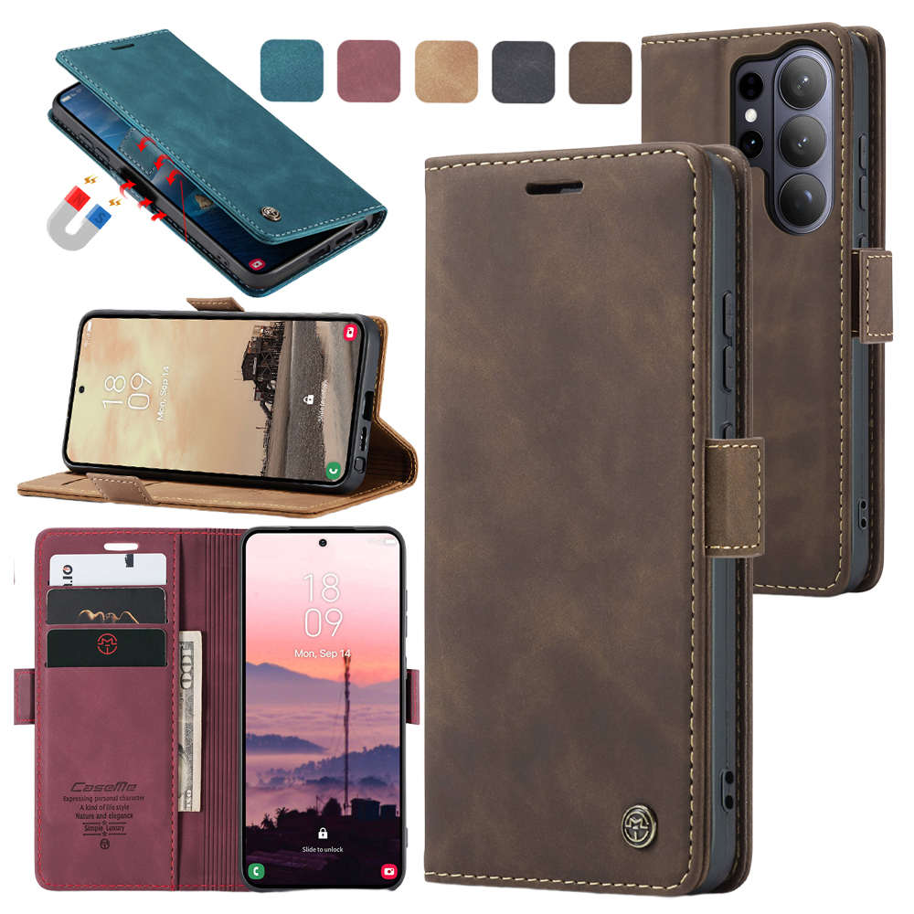 Flip Leather Case for Samsung  - Kickstand Adjustable review and price