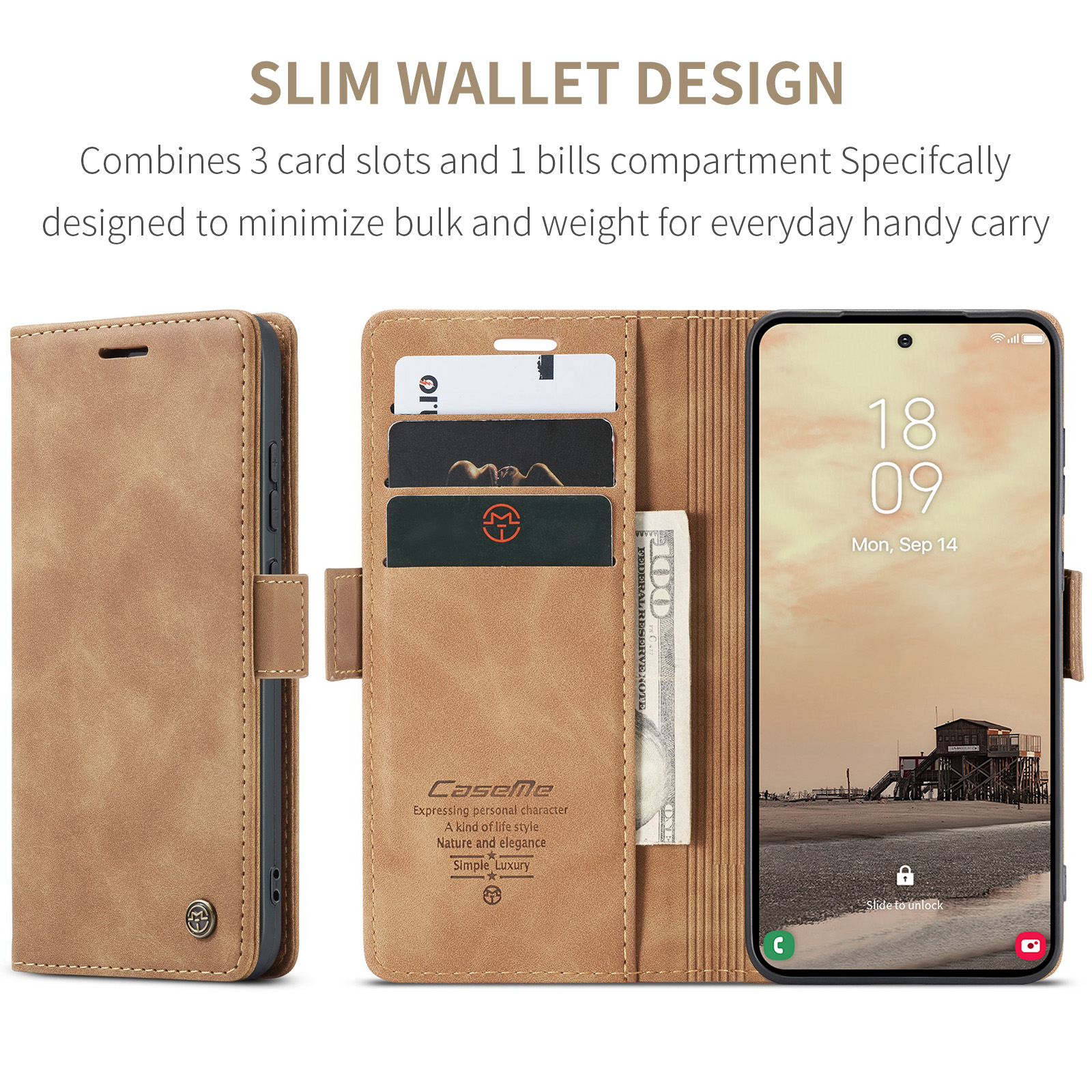 Flip Leather Case for Samsung  - Kickstand Adjustable review and price
