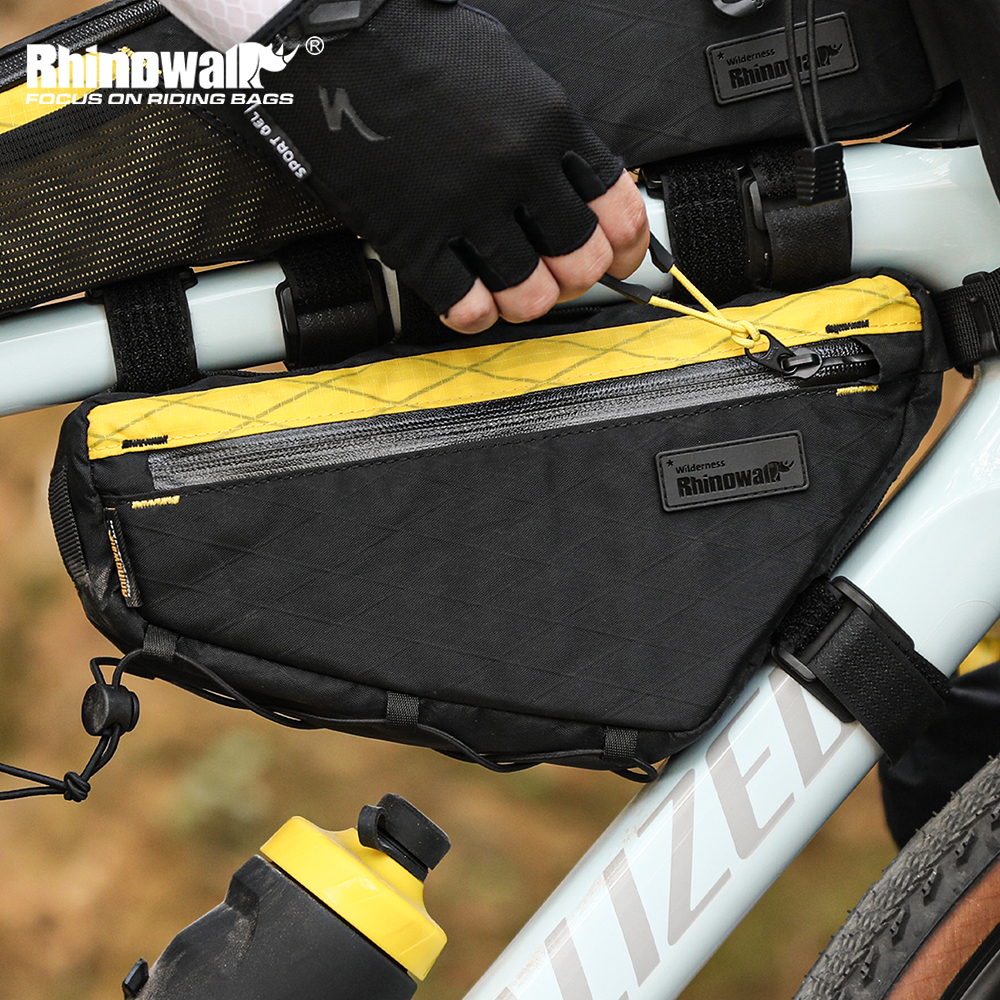 Rhinowalk Bicycle Triangle Bag - Cycling Journey review and price