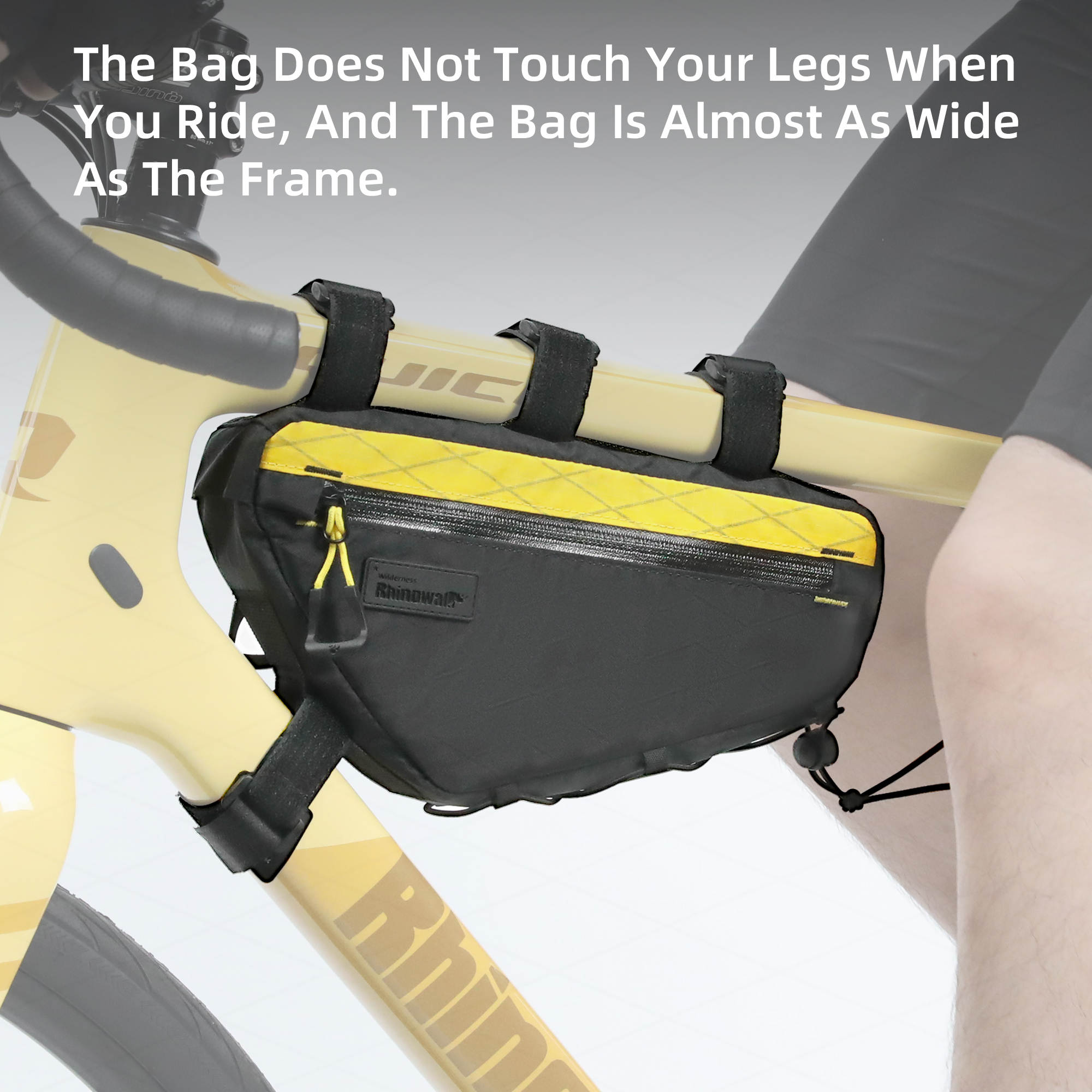 Rhinowalk Bicycle Triangle Bag - Cycling Journey review and price