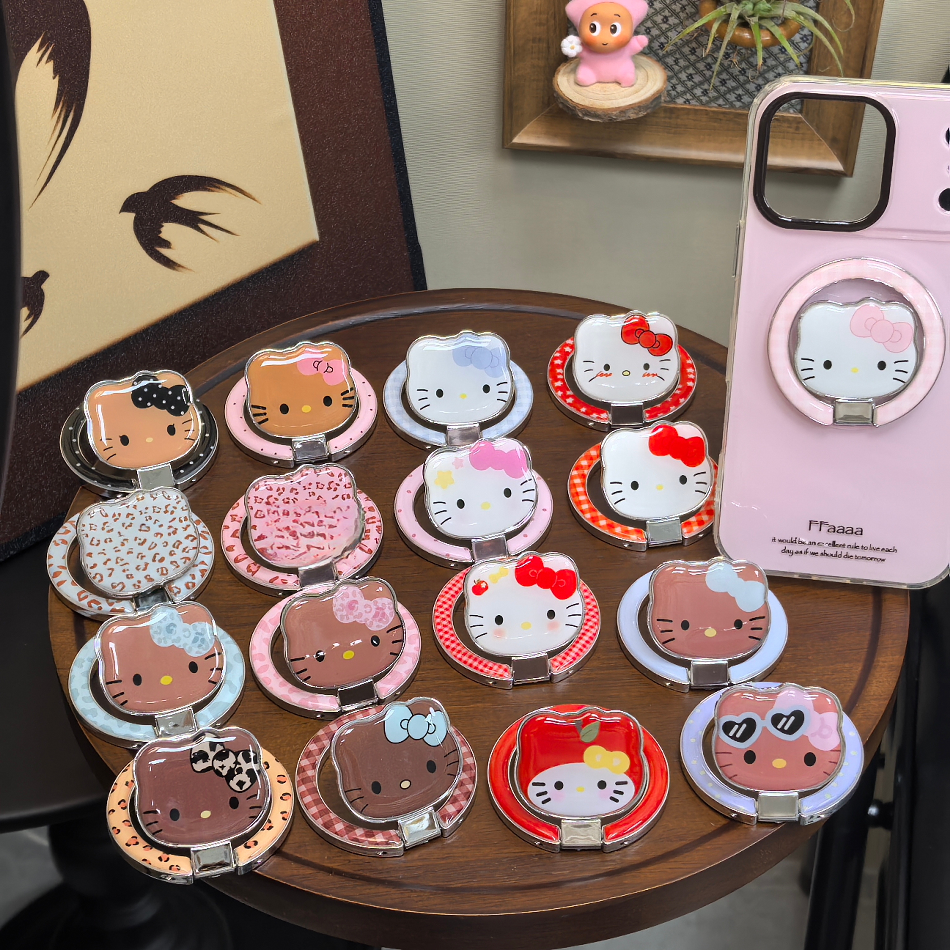 Cute Sanrio Bow Hello Kitty fo - Kickstand Adjustable review and price