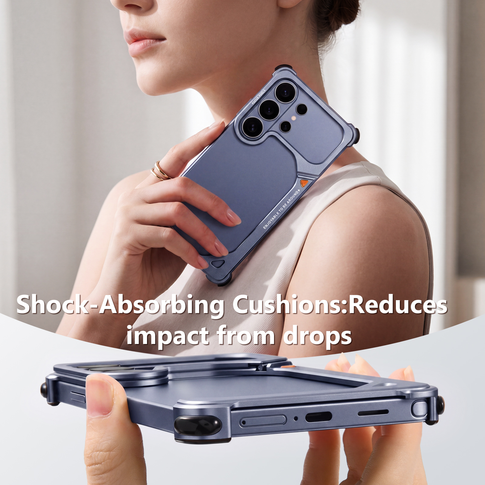 Oatsbasf Metal Phone Case for  - Kickstand Adjustable review and price
