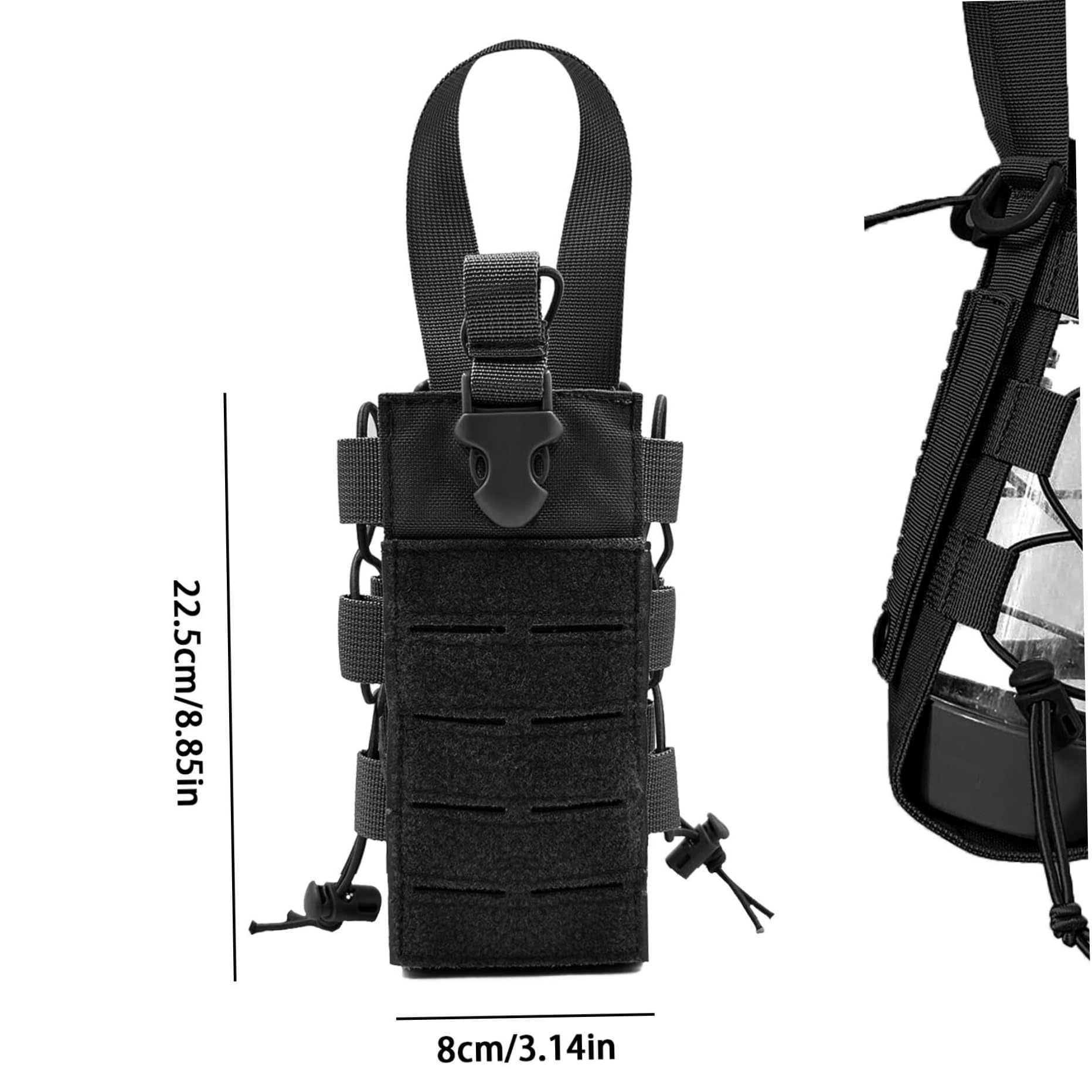 1000D Molle Water Bottle Holde - Cycling Commuter Backpack review and price