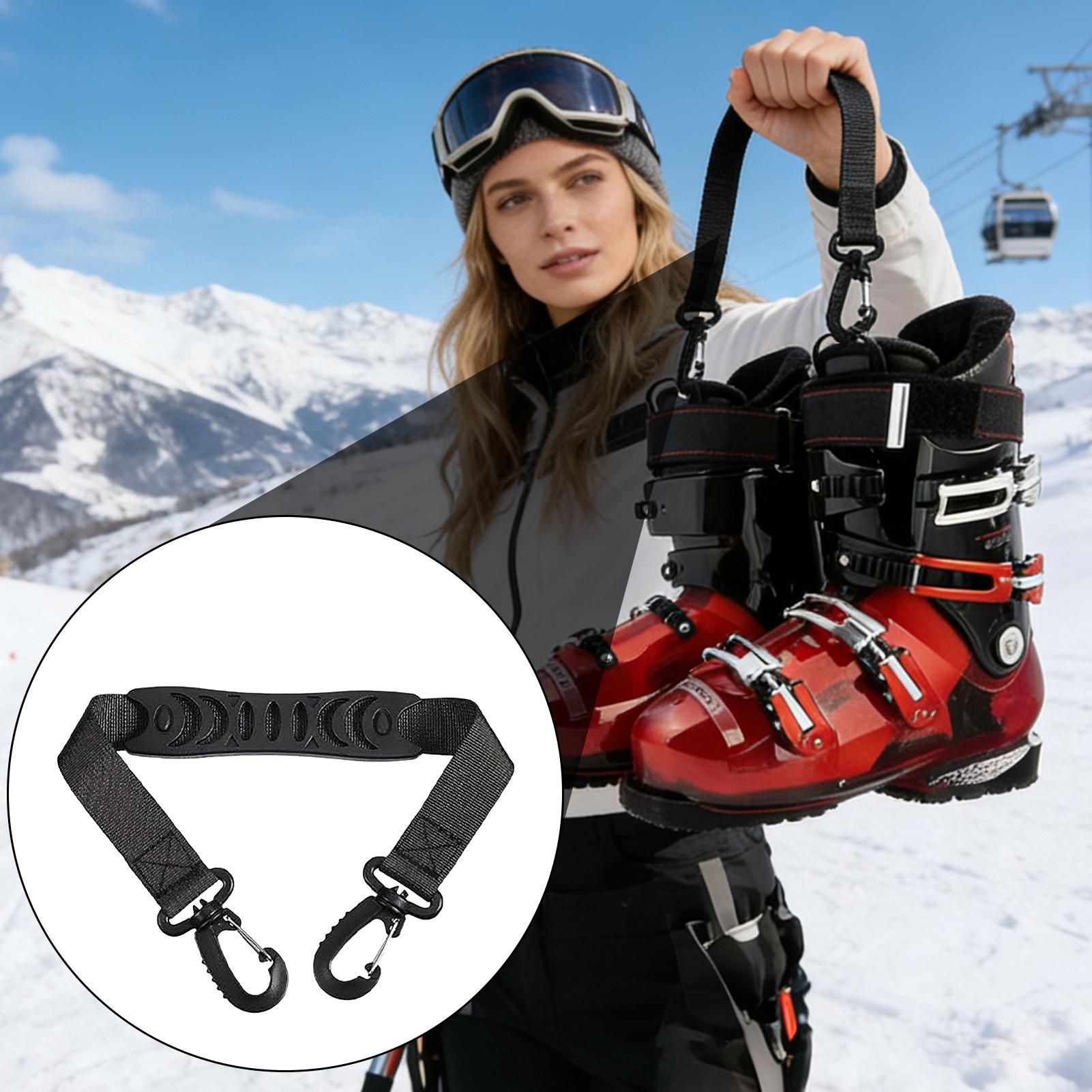 Ski Boot Straps Gear Shoulder  - Cycling To Commute review and price