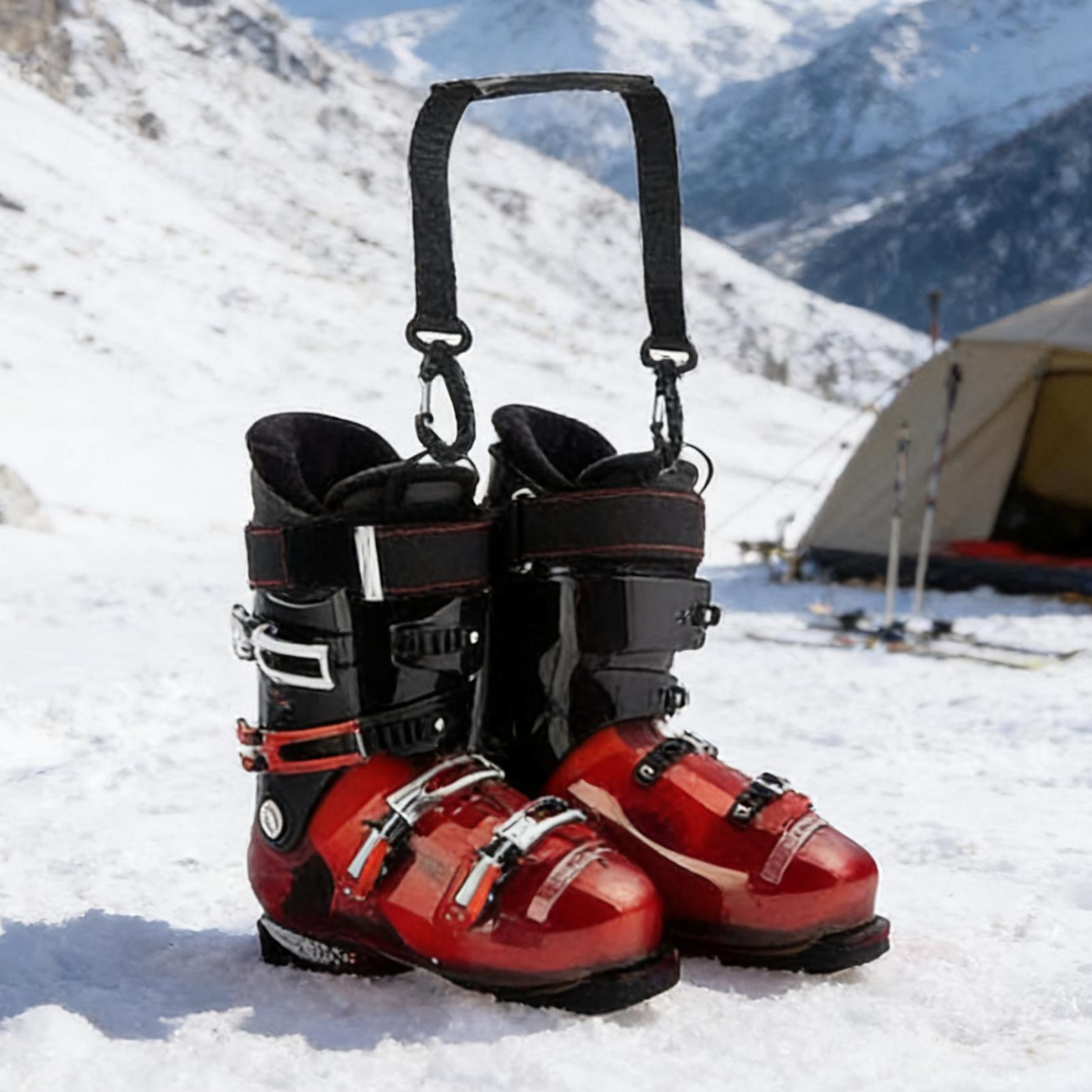 Ski Boot Straps Gear Shoulder  - Cycling To Commute review and price