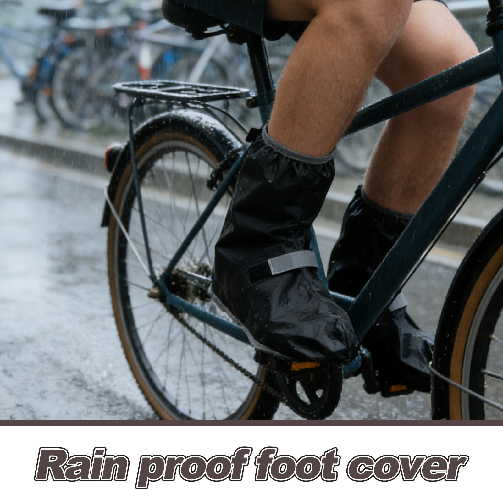 1Pair Waterproof Shoe Covers N - Cycling Shoes For Commute review and price