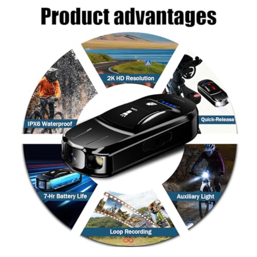 Cycling sports vlogging POV ca - Cycling Loop review and price