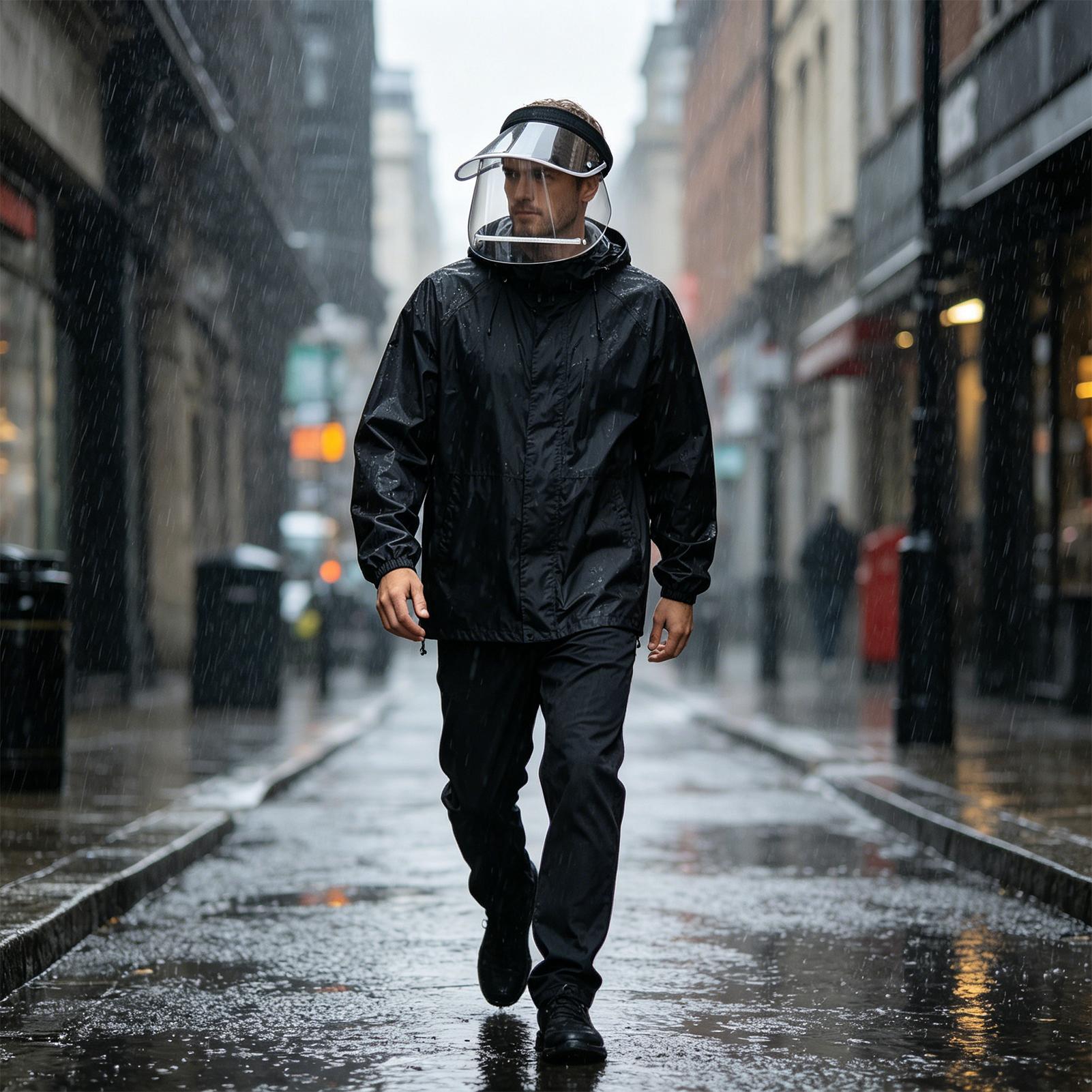 Rainproof Face Shield Clear Wi - Cycling Commute In Rain review and price