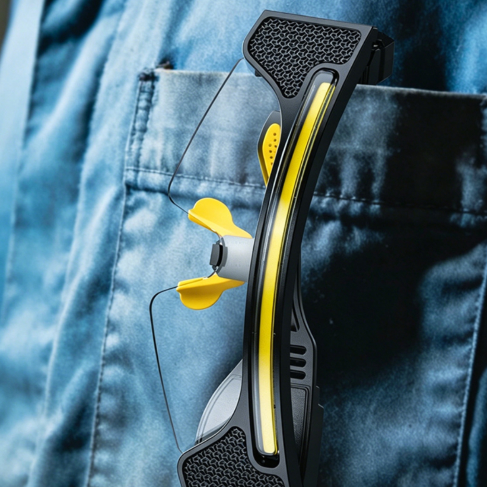 Curved-Fit LED Glasses Black F - Cycling To Work review and price