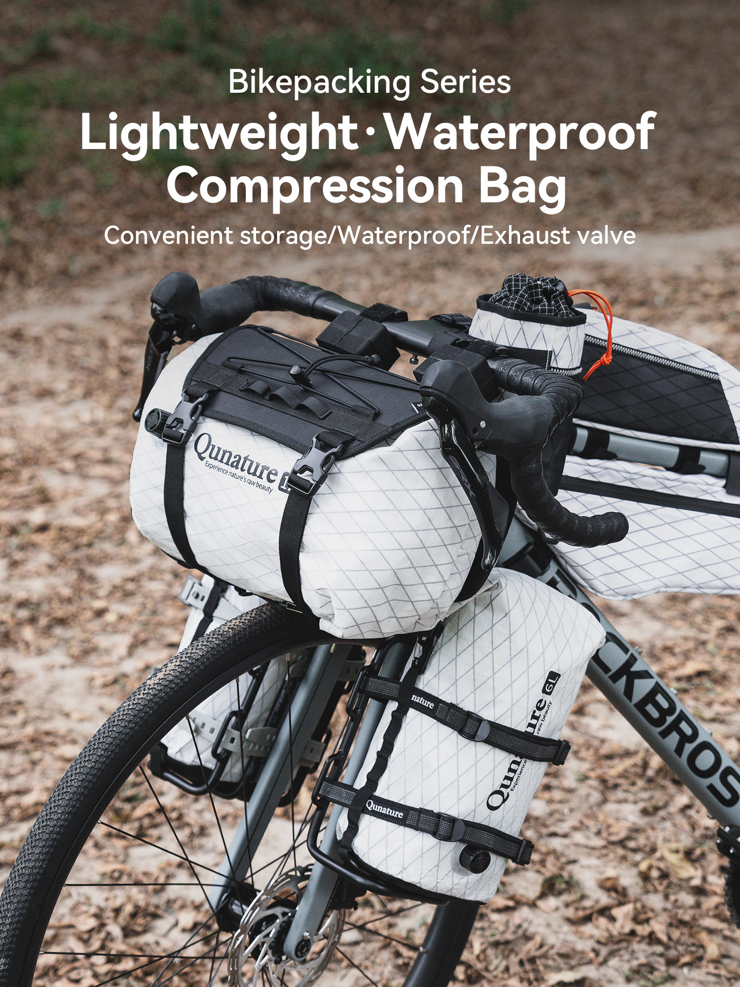 Qunature 6/12L Bikepacking Bag - Cycling Journey review and price