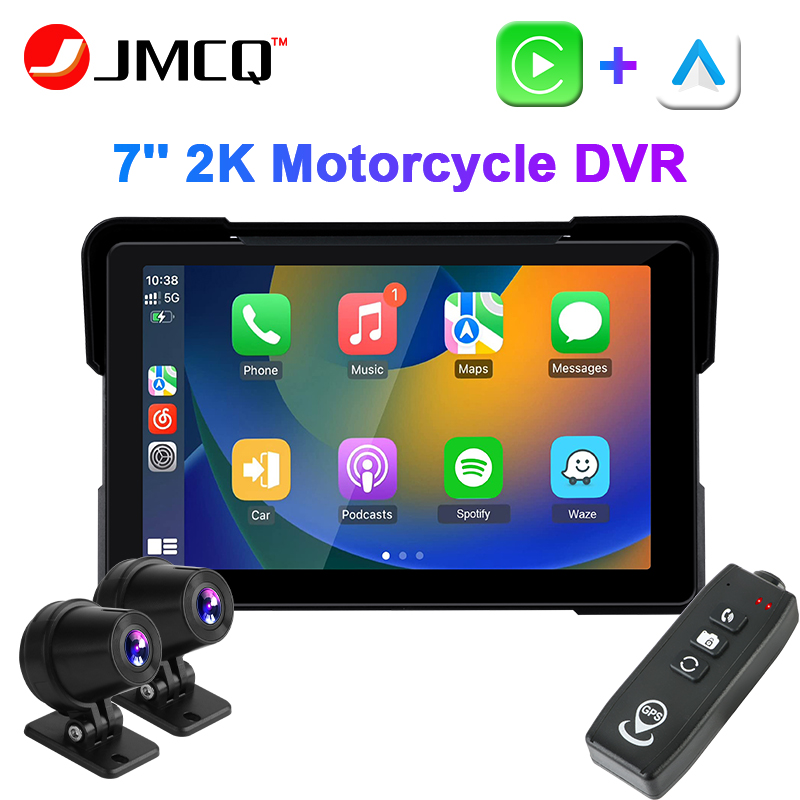 JMCQ 7inch 2K Motorcycle DVR I - Cycling To Work review and price