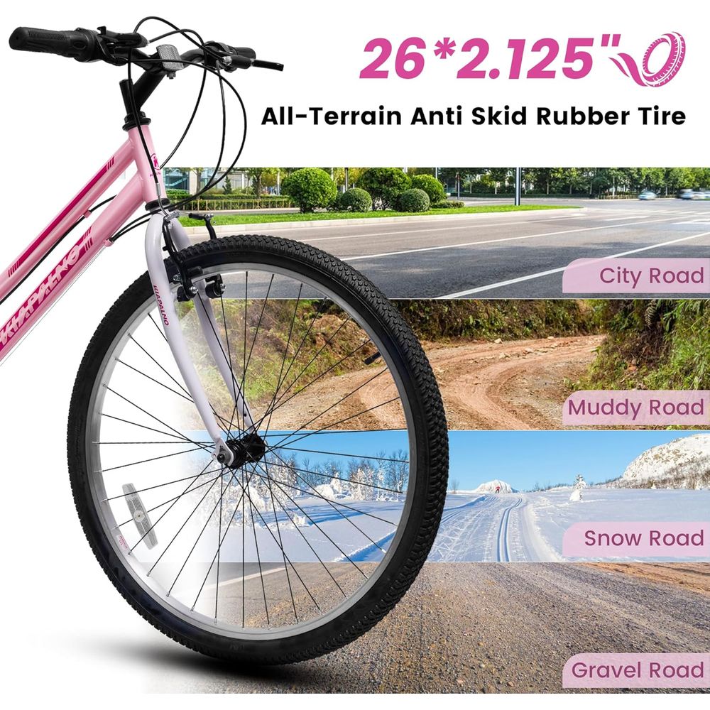 21-Speed 24/26 Inch Women's Mo - Commuting With Bike review and price