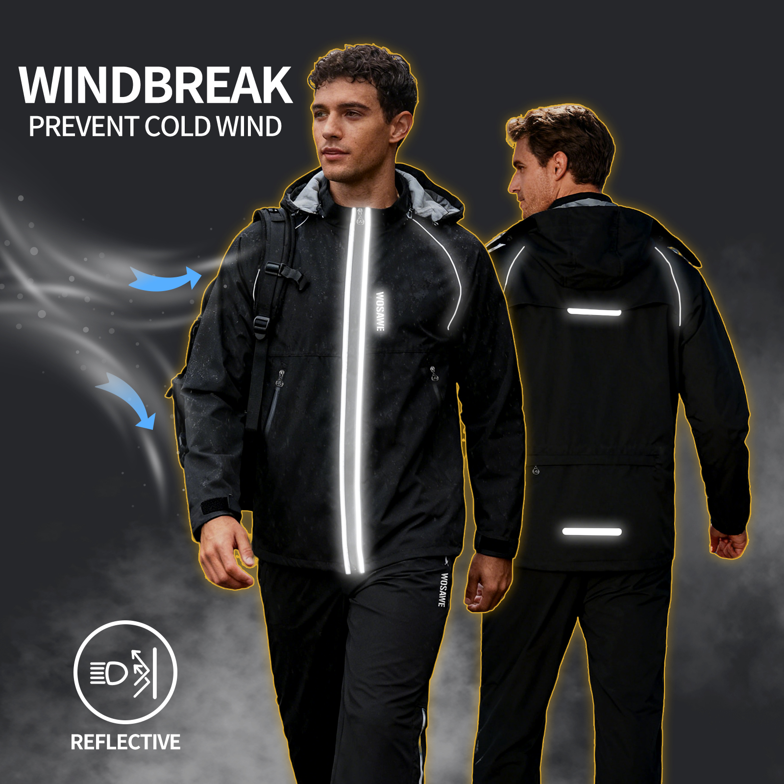 WOSAWE Reflective Motorcycle R - Cycling Commute In Rain review and price