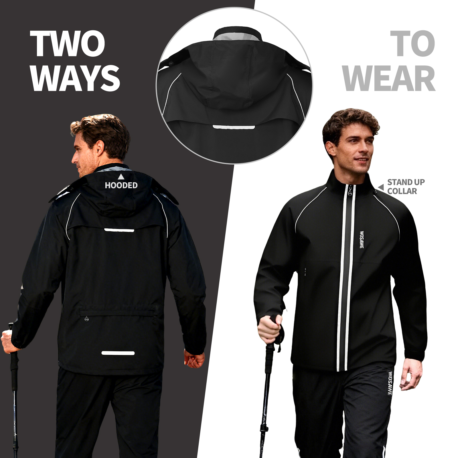 WOSAWE Reflective Motorcycle R - Cycling Commute In Rain review and price