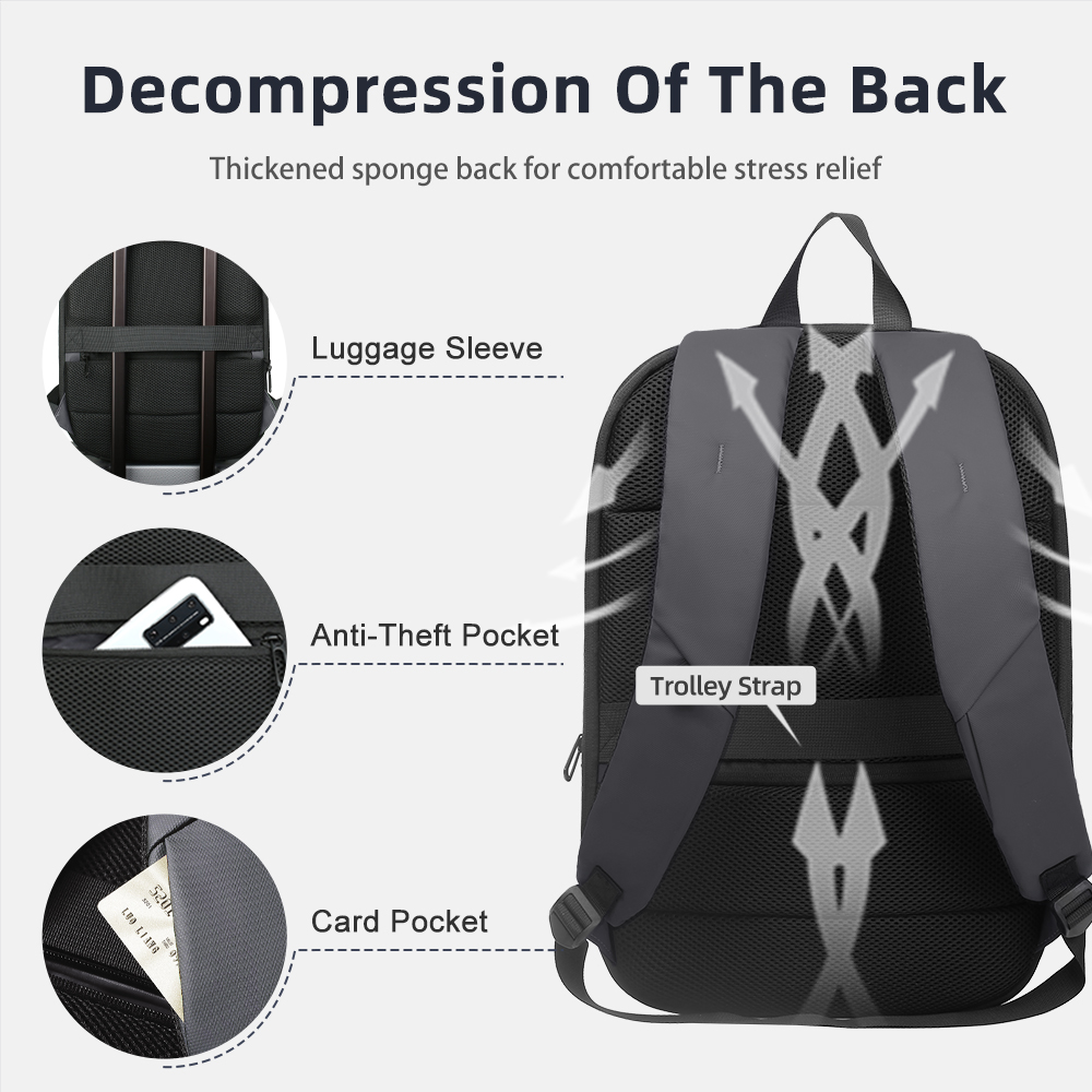 HK Business Backpack for Men 1 - Cycling Commuter Backpack review and price